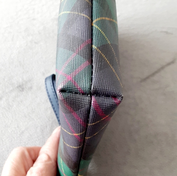 Talbots plaid large wristlet, clutch - Picture 10 of 10